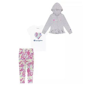 NWT Champion Girls' Heavyweight Toddler Set